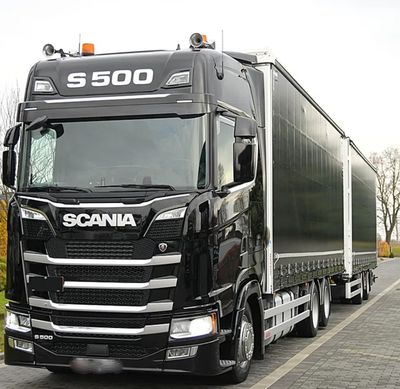 Scania S500 - 6x2 - Průjezdná souprava – EURO 6