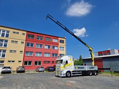 VOLVO VTL 3R – 6x4 – Valník + HR-PALFINGER LC 24001 SLD D SL4 – EURO 6